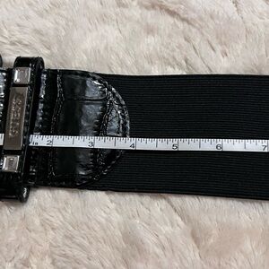 Guess Black Glossy Women's Belt